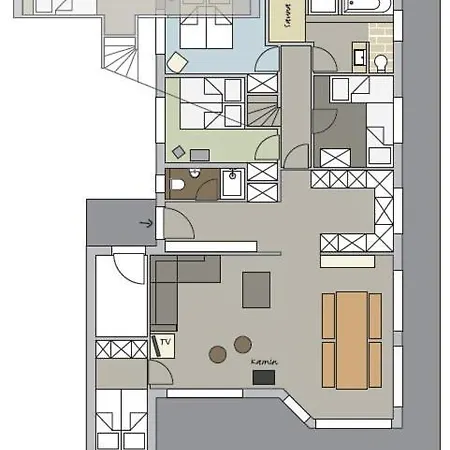Ferienhaeuser Boddenstrand Wiek auf Rügen